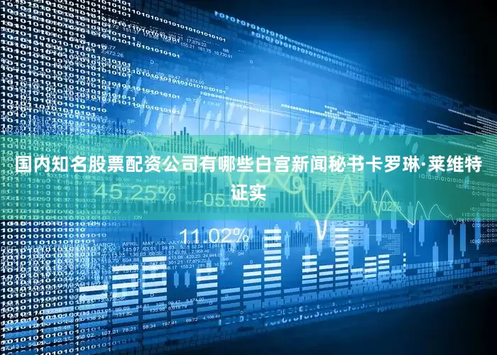 国内知名股票配资公司有哪些白宫新闻秘书卡罗琳·莱维特证实